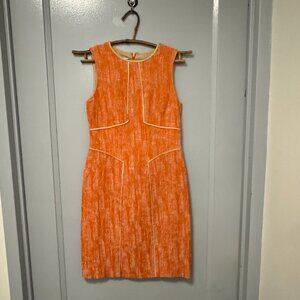 Orange Anne Klein dress